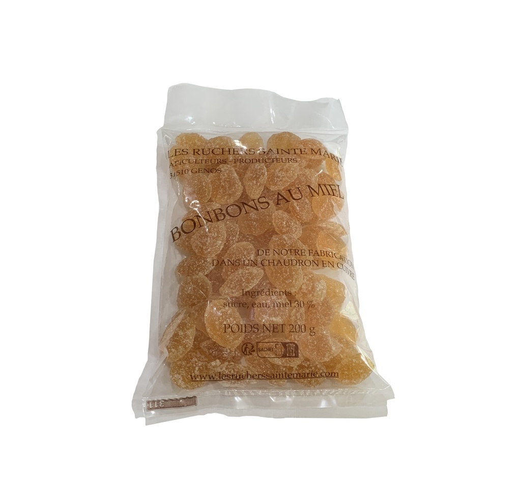 Bonbon au miel et sucre blanc 200G