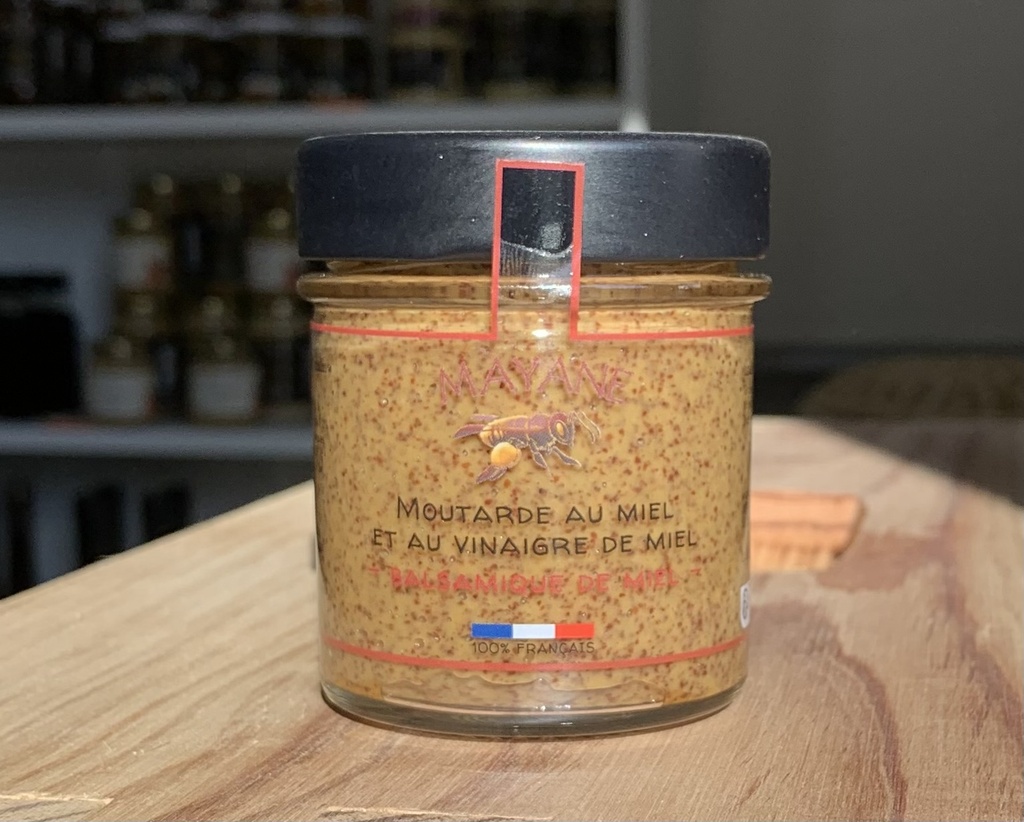 Moutarde "balsamique de miel" (130g)