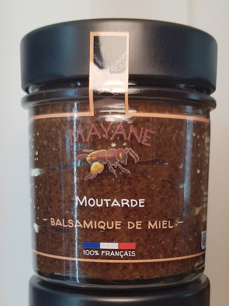 Moutarde pur balsamique 130g