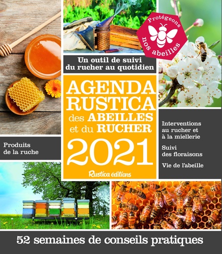 [L - 0166] Agenda Rustica des Abeilles et du Rucher 2021