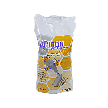 [M - 0043] Combustible enfumoir (Apidou petit sachet 1 kg)