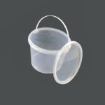 [M - 0246] Seau plastique 5kg transparent